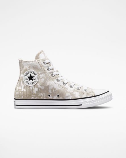 Tenisky Vysoke Converse Chuck Taylor All Star Dip Dye Panske Siva Biele Čierne | SK KSMG57